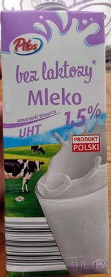Mleko bez laktozy UHT 1,5% Pilos
