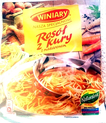 Rosol z kury z makaronem WINIARY