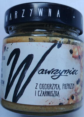 Wawrzyniec - Pasta warzywna z ciecierzycą, pieprzem i czarnuszką Kruszwica