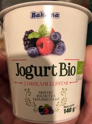 Jogurt Bio z owocami leśnymi Bakoma