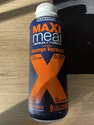 Maxi Meal o smaku słonego karmelu Bakoma