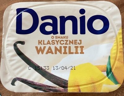 Danio o smaku klasycznej wanilii Danone