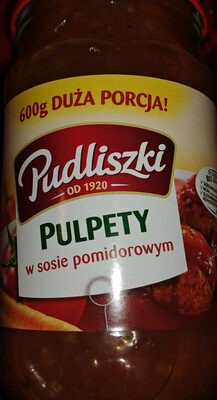 Pulpety wieprzowo-wołowe w sosie pomidorowym Pudliszki