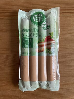 Parówki sojowe klasyczne Go Vege
