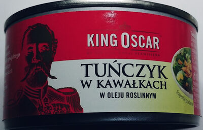 Tuńczyk w kawałkach w oleju roślinnym Kong Oskar