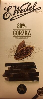 Wedel extra dark chocolate E. Wedel