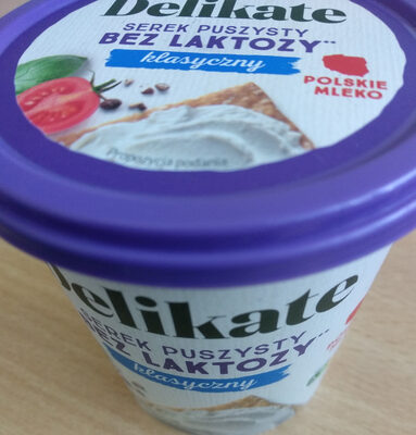 Serek puszysty bez laktozy klasyczny Delikate