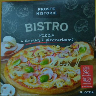 Pizza z szynką i pieczarkami Iglotex