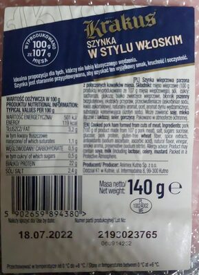 Szynka w stylu włoskim Krakus