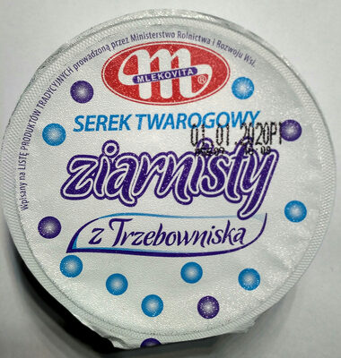Serek twarogowy ziarnisty z Trzebowniska Mlekovita