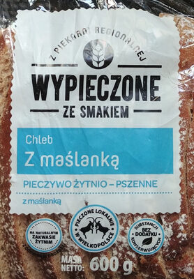Pieczywo żytnio-pszenne z maślanką Piekarnia cukiernia Gursz