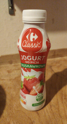 Jogurt do picia truskawkowy Carrefour
