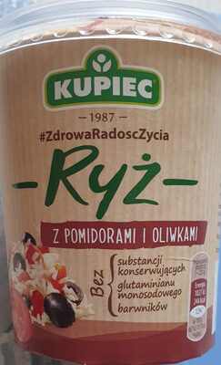 Ryż z pomidorami i oliwkami Kupiec