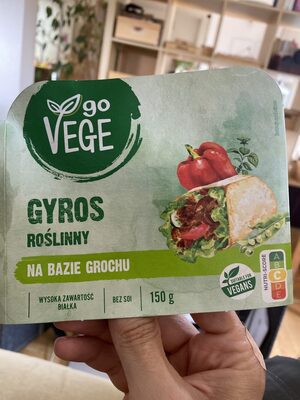 Gyros roślinny na bazie grochu Go Vege