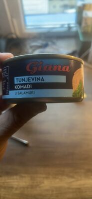 Tuńczyk w sosie własnym duże kawałki Giana