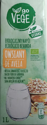 Ekologiczny napój owsiany UHT Go Vege