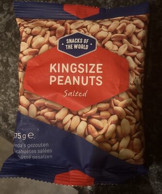 KINGSIZE PEANUTS Salted Snacks of The World