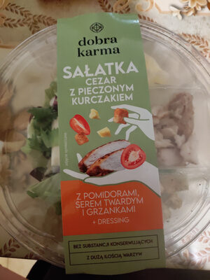 Sałatka Cezar z pieczonym kurczakiem dobra karma