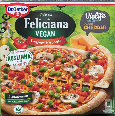Pizza Feliciana Vegan Verdure Piccante Dr. Oetker