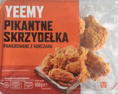 Pikantne skrzydełka panierowane z kurczaka Yeemy