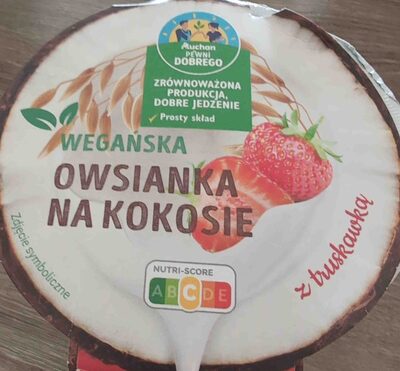 Wegańska owsianka na kokosie Auchan