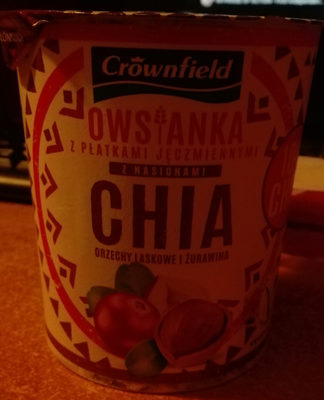 owsianka z płatkami jęczmiennymi crownfield