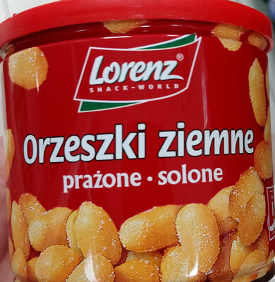 Orzeszki ziemne prażone, solone. Lorenz