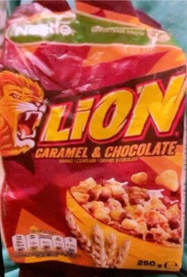Lion caramel and chocolate Nestlé
