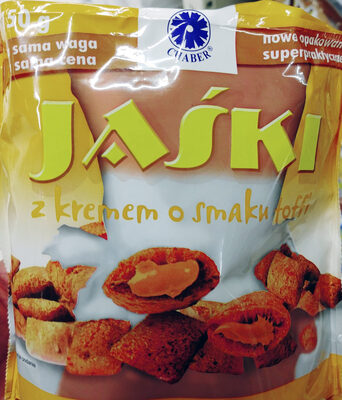 Jaśki z kremem o smaku toffi Chaber