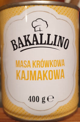 Masa krówkowa kajmakowa Bakallino