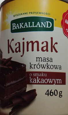 Kajmak masa krówkowa o smaku kakaowym Bakalland