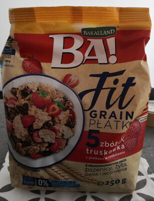 Ba! fit grain - 5 zbóż i truskawka Bakalland