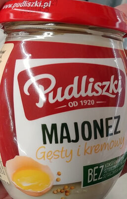 Majonez gęsty kremowy Pudliszki