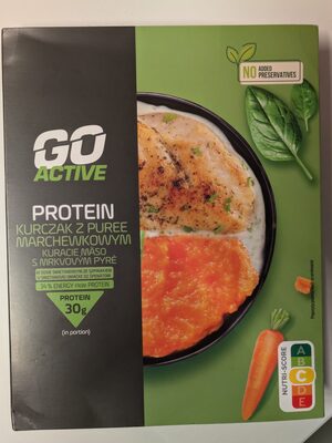 Kurczak z puree marchewkowym Go Active