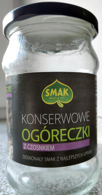 Konserwowe ogóreczki z czosnkiem Prymat