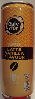 Ice coffee latte vanilla flavour Cafe d'Or