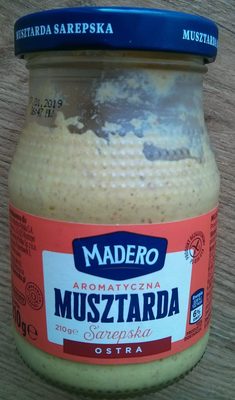 Musztarda Sarepska ostra Madero