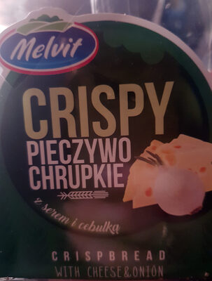 CRISPY PIECZYWO CHRUPKIE z serem i cebulką Melvit