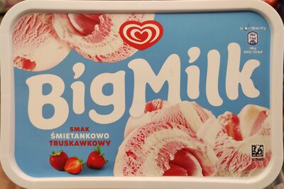 Bigmilk smak śmietankowo truskawkowy Algida