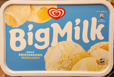 Bigmilk smak śmietankowo waniliowy Algida