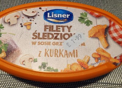 Marinated Herring in mushroom sauce Lisner
