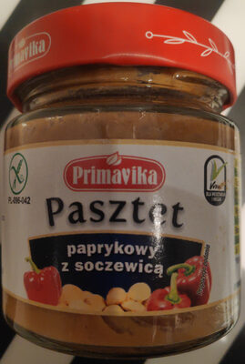 Pasztet paprykowy z soczewicą Primavika