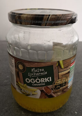 Ogórki ćwiartki biedronka