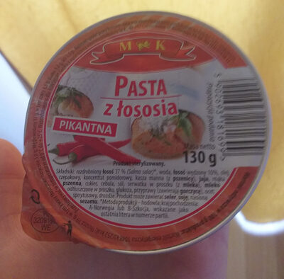Pasta z łososia pikantna