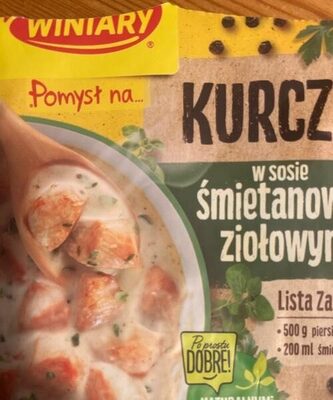 Pomysł na... - Kurczak w sosie śmietanowo-ziołowym Winiary