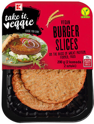 Vegan Burger Slices K-take it veggie