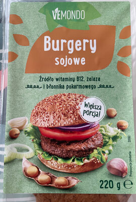 Burgery sojowe Vemondo