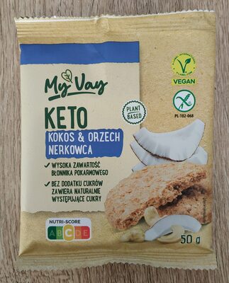 Keto kokos orzech nerkowca Aldi
