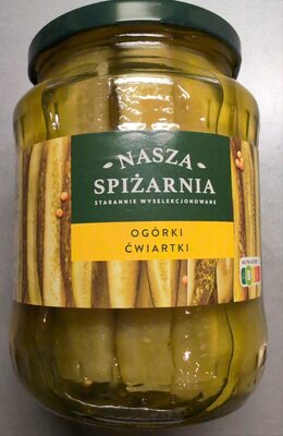 Ogórki ćwiartki Nasza spiżarnia