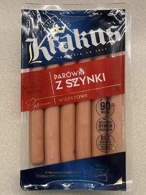 Parówki wieprzowe z szynki Krakus